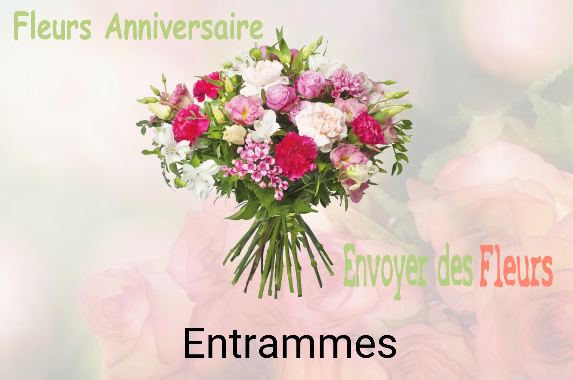Bouquet de fleurs d’anniversaire livré à Entrammes